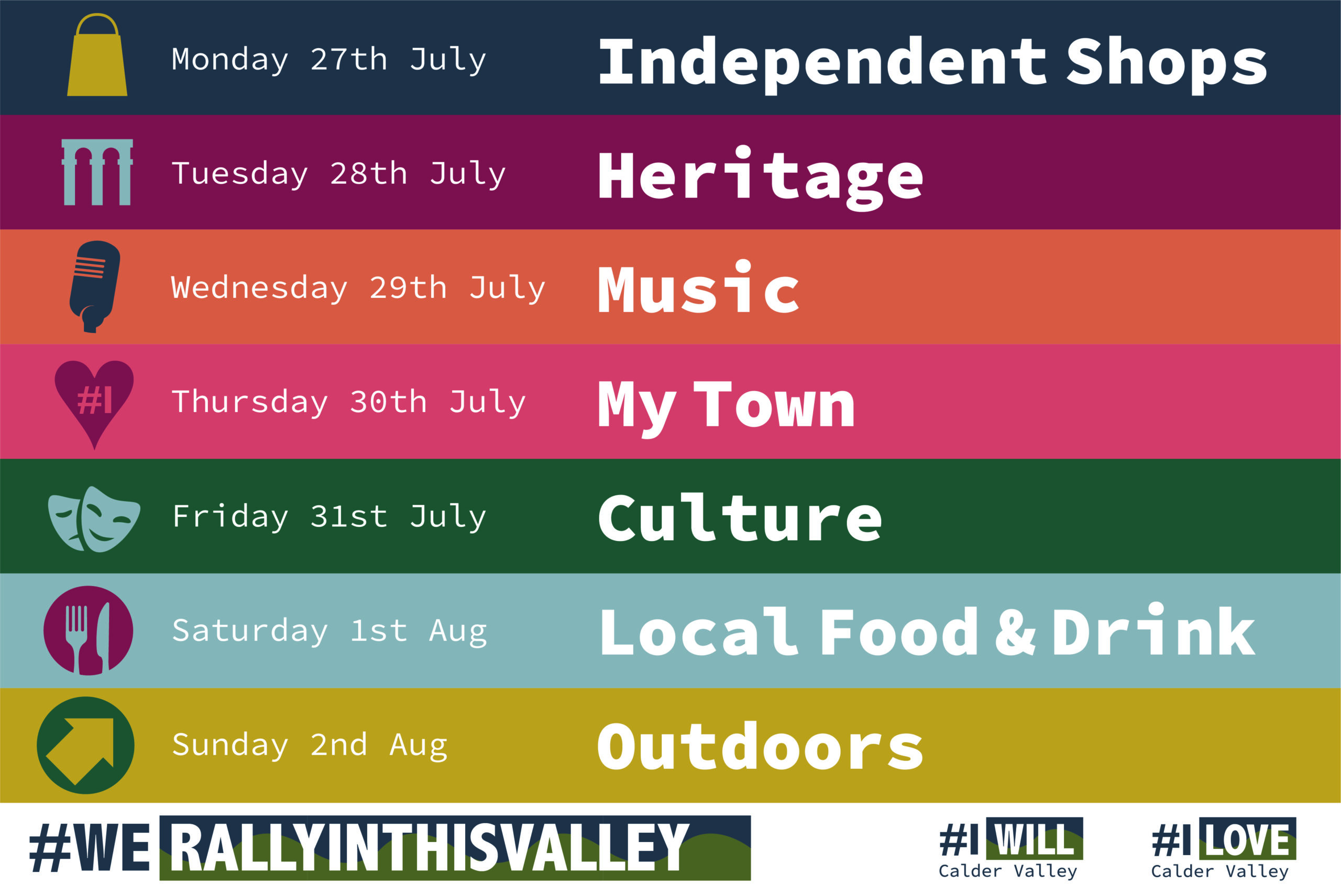 I Love I Will Celebrate The Calder Valley 27 July To 2 August Discover Halifax